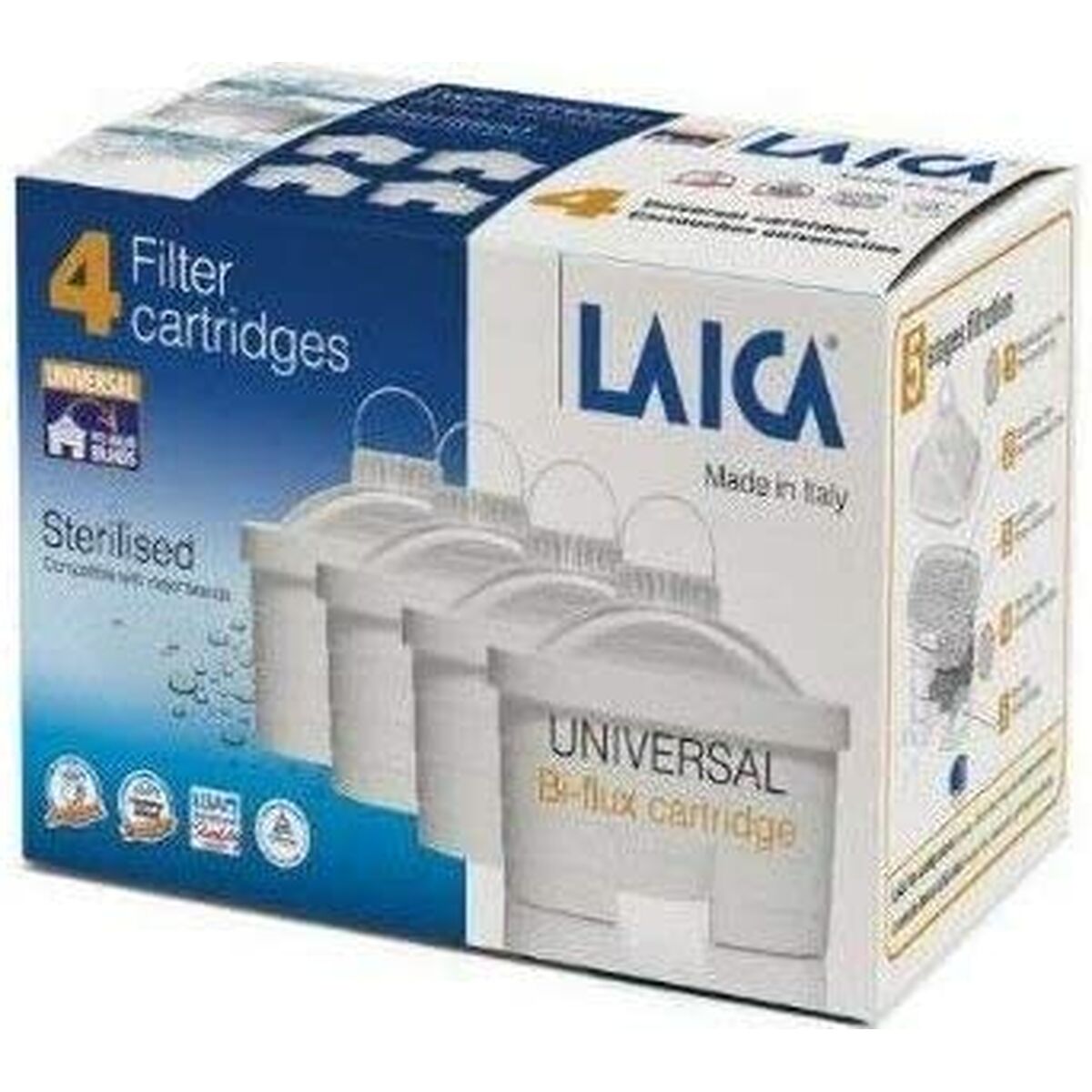 Filter till filtreringskanna LAICA F4M2B28T150 Pack (4 antal)