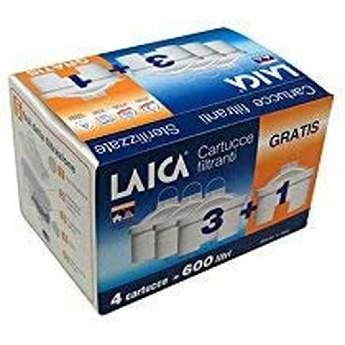Filter till filtreringskanna LAICA F4M2B28T150 Pack (4 antal) - 4