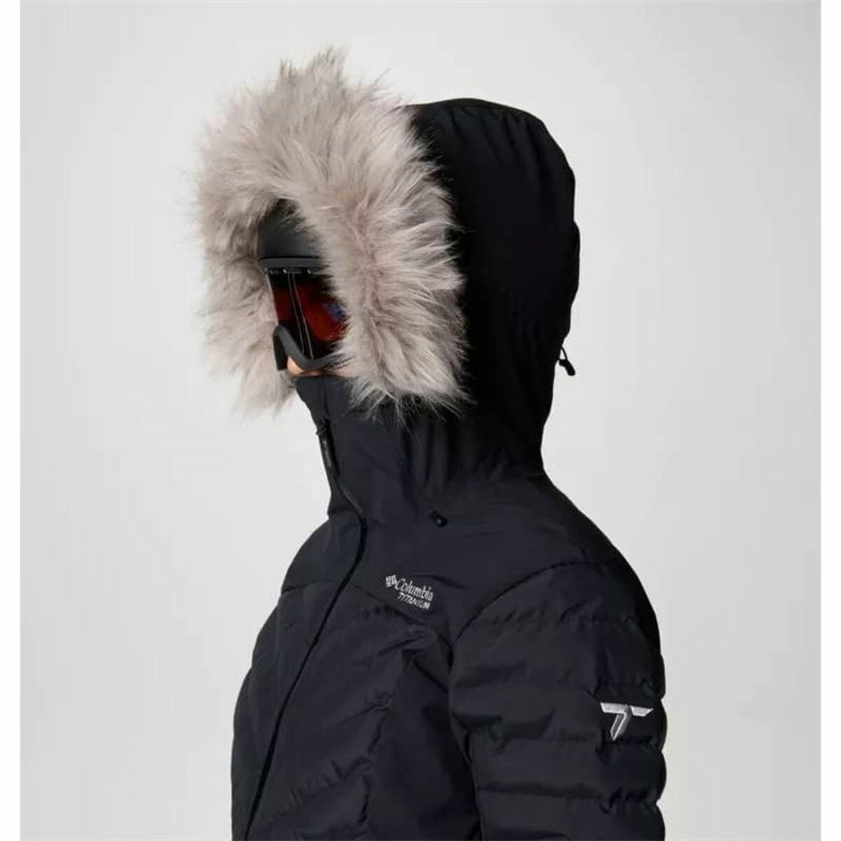Sportjacka, Dam Columbia Bird Mountain III Svart - 3