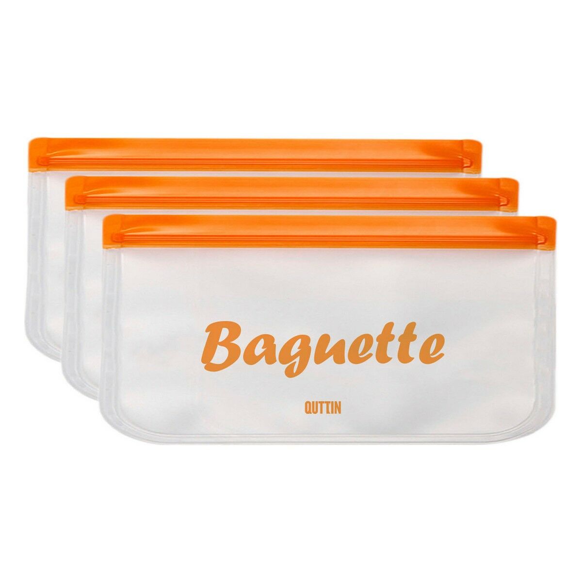 Återanvändbar matväska Quttin 30 x 15 cm (3 antal) - 5