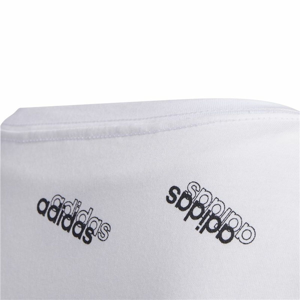 Barn T-shirt med kortärm Adidas Sportswear Vit - 4