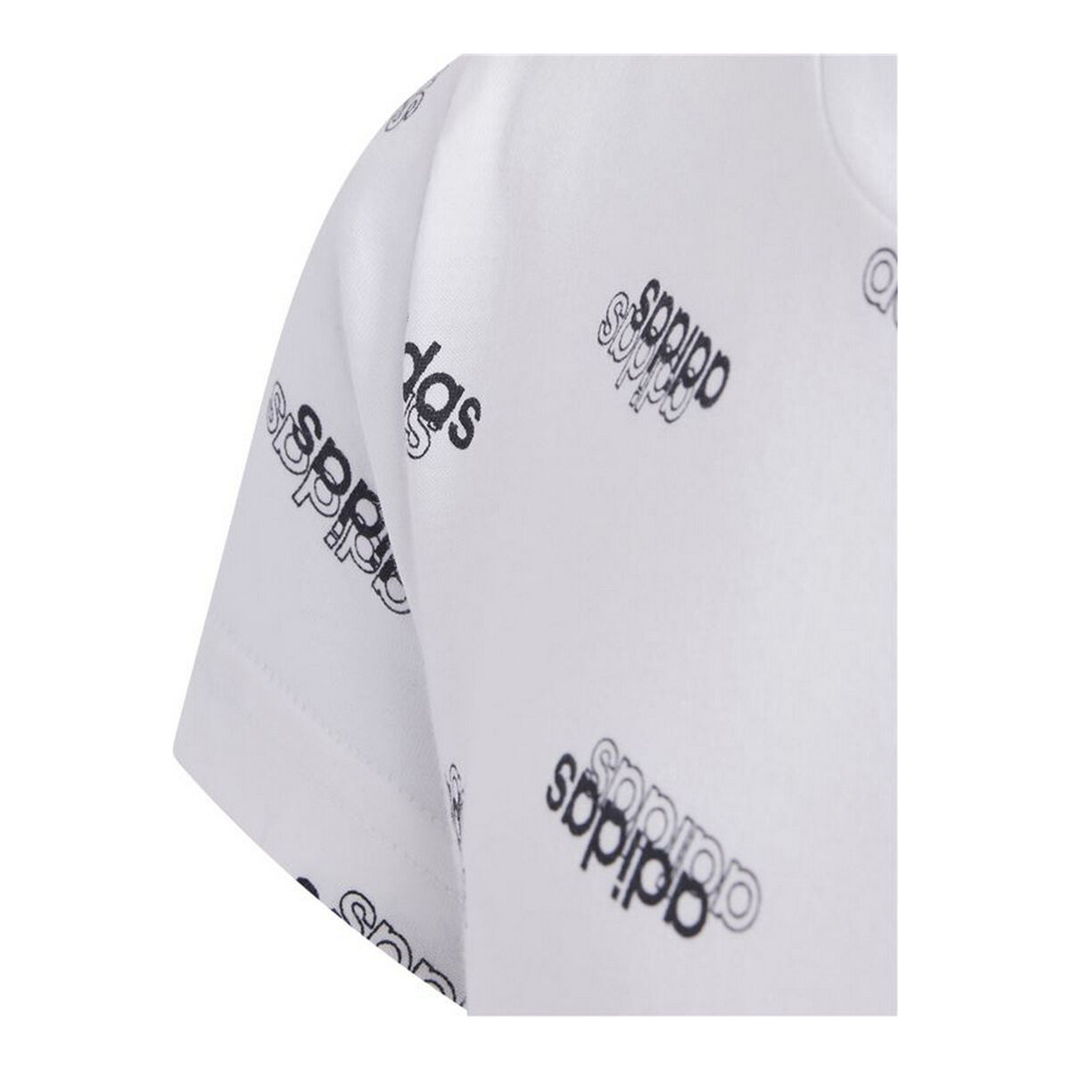 Barn T-shirt med kortärm Adidas Sportswear Vit - 10