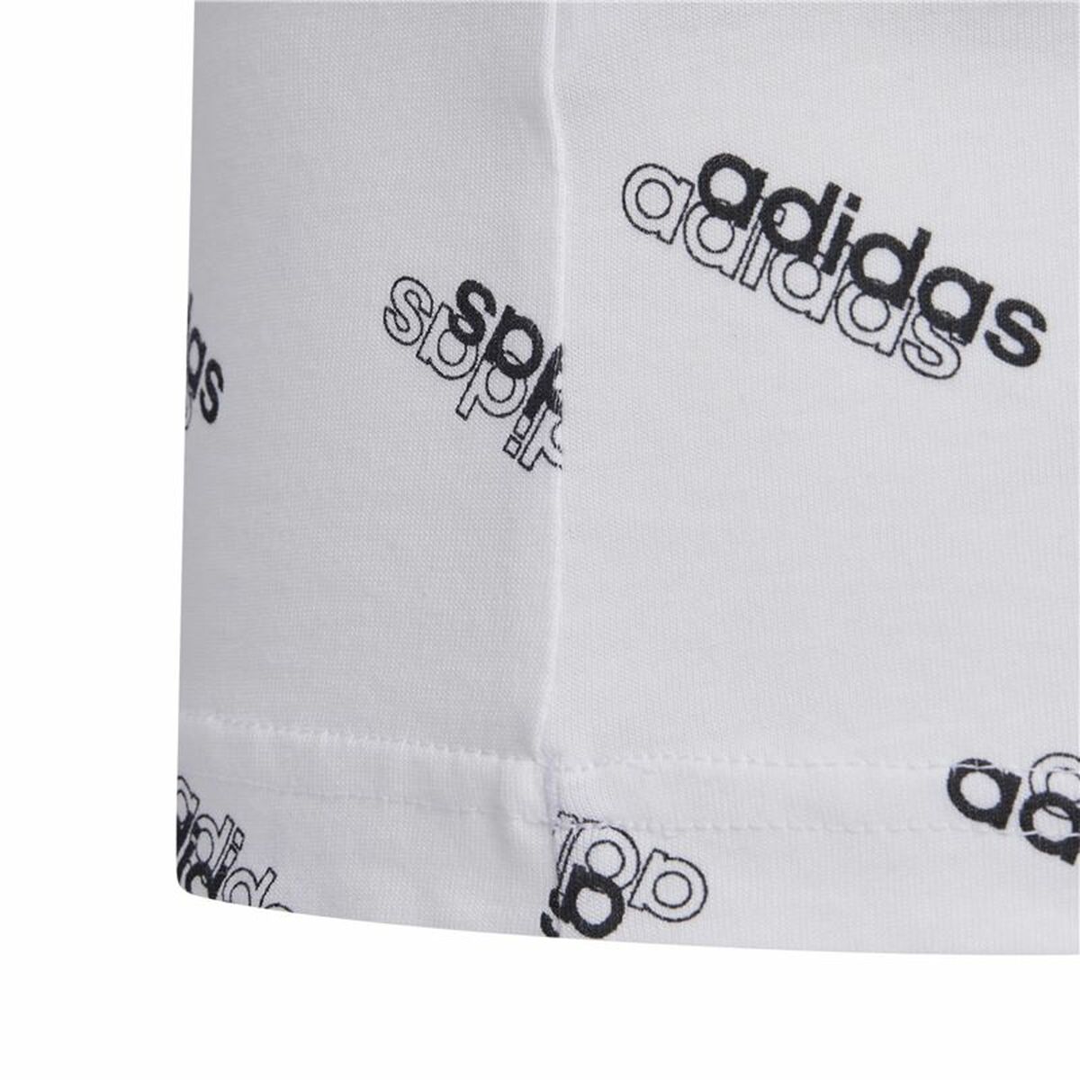 Barn T-shirt med kortärm Adidas Sportswear Vit - 2