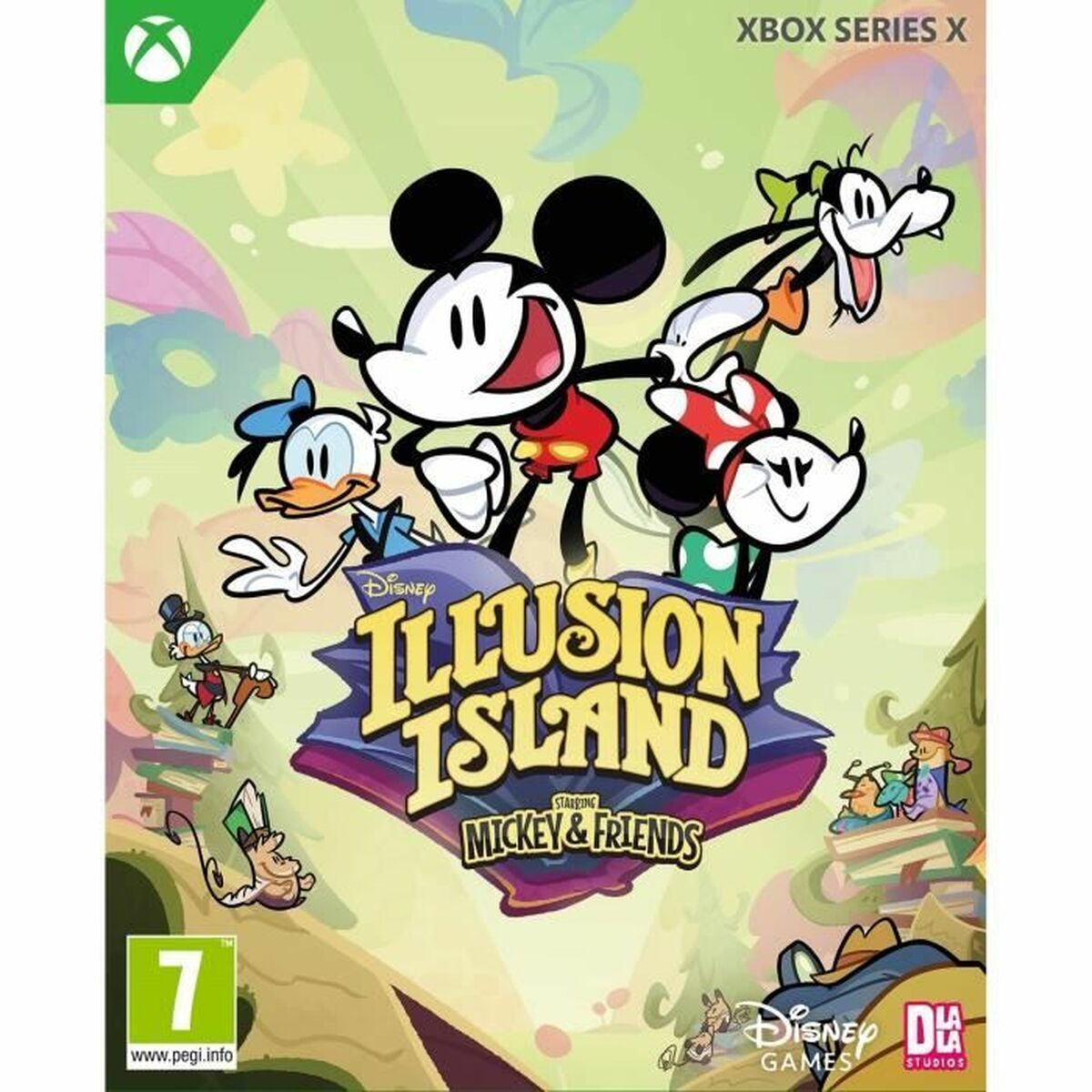 Xbox Series X Videospel Just For Games Disney Illusion Island