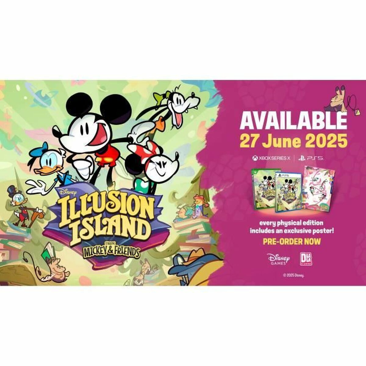 Xbox Series X Videospel Just For Games Disney Illusion Island - 2