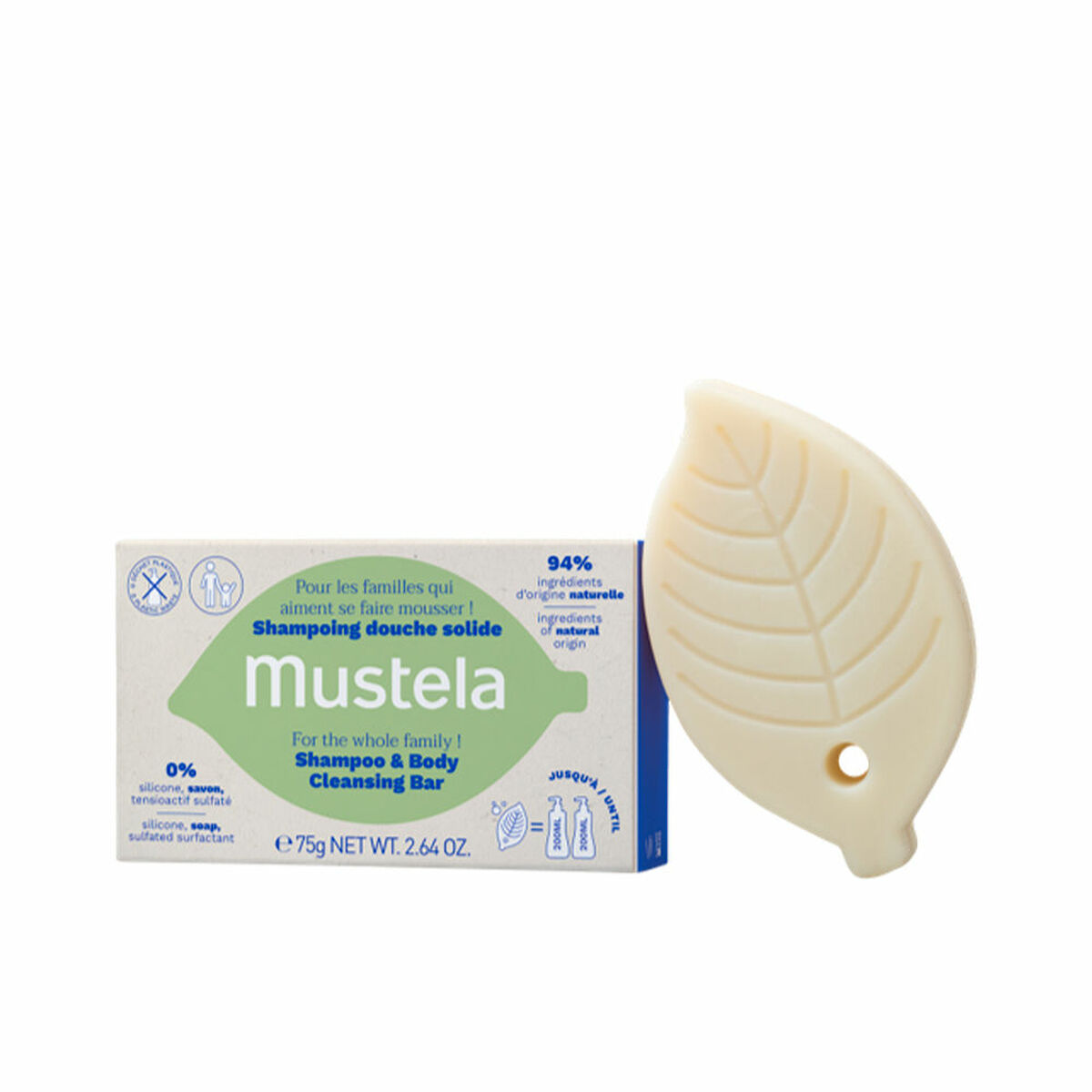 Schampobar Mustela Bio 75 g