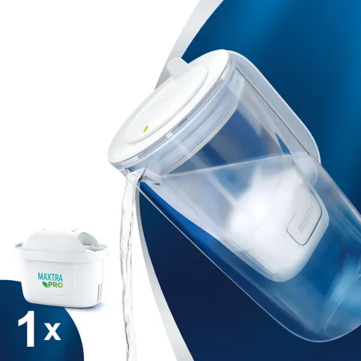 Filtreringskanna Brita Maxtra Pro 1050449 Borosilikatglas 2,5 L - 4
