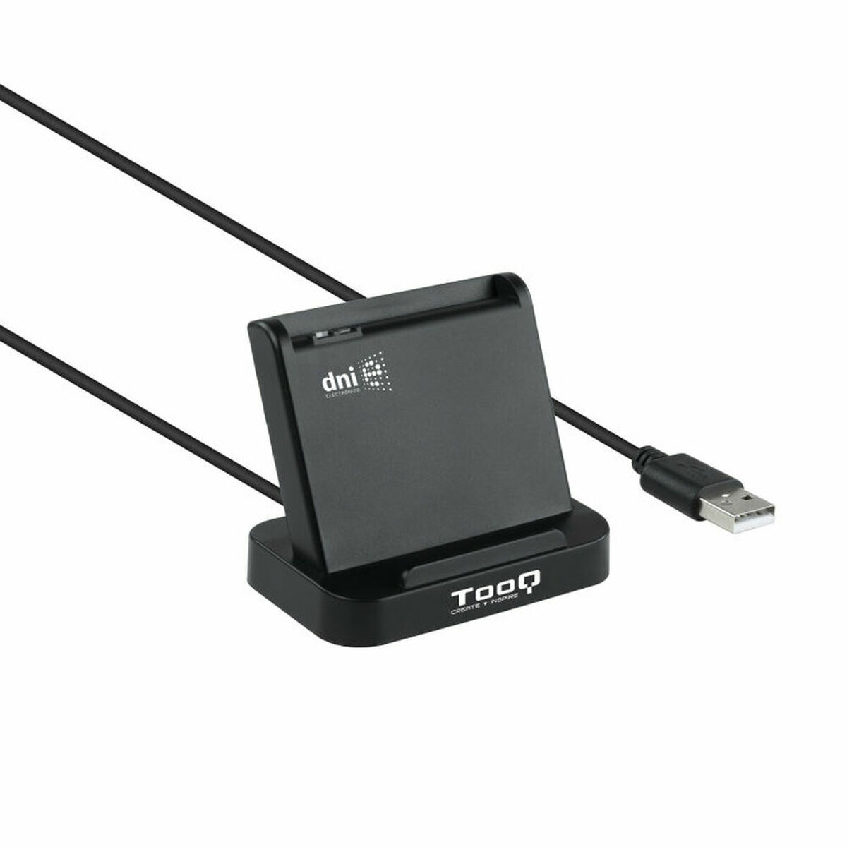 Smartkortläsare TooQ DNIe VISION USB 2.0 Svart