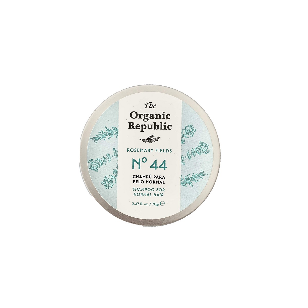 Schampobar The Organic Republic Champú Sólido 70 g - 2