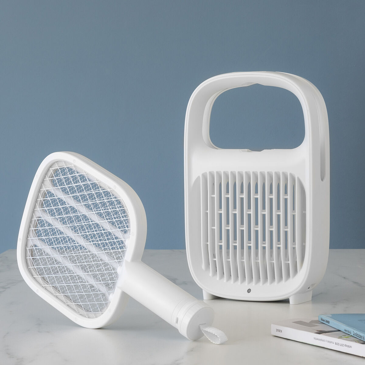 Uppladdningsbar anti-mygglampa och insektsracket 2-i-1 Swateck InnovaGoods - 6