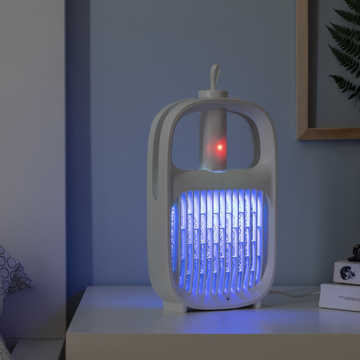 Uppladdningsbar anti-mygglampa och insektsracket 2-i-1 Swateck InnovaGoods - 3