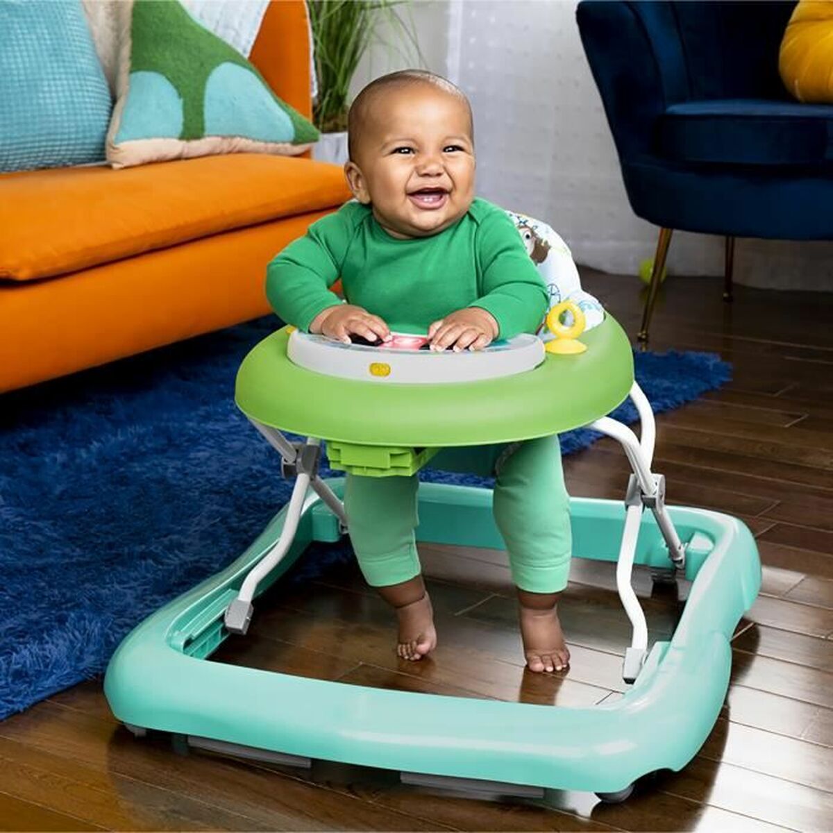 Aktivitetscentrum Bright Starts Tiny Trek 2 i 1 - 8
