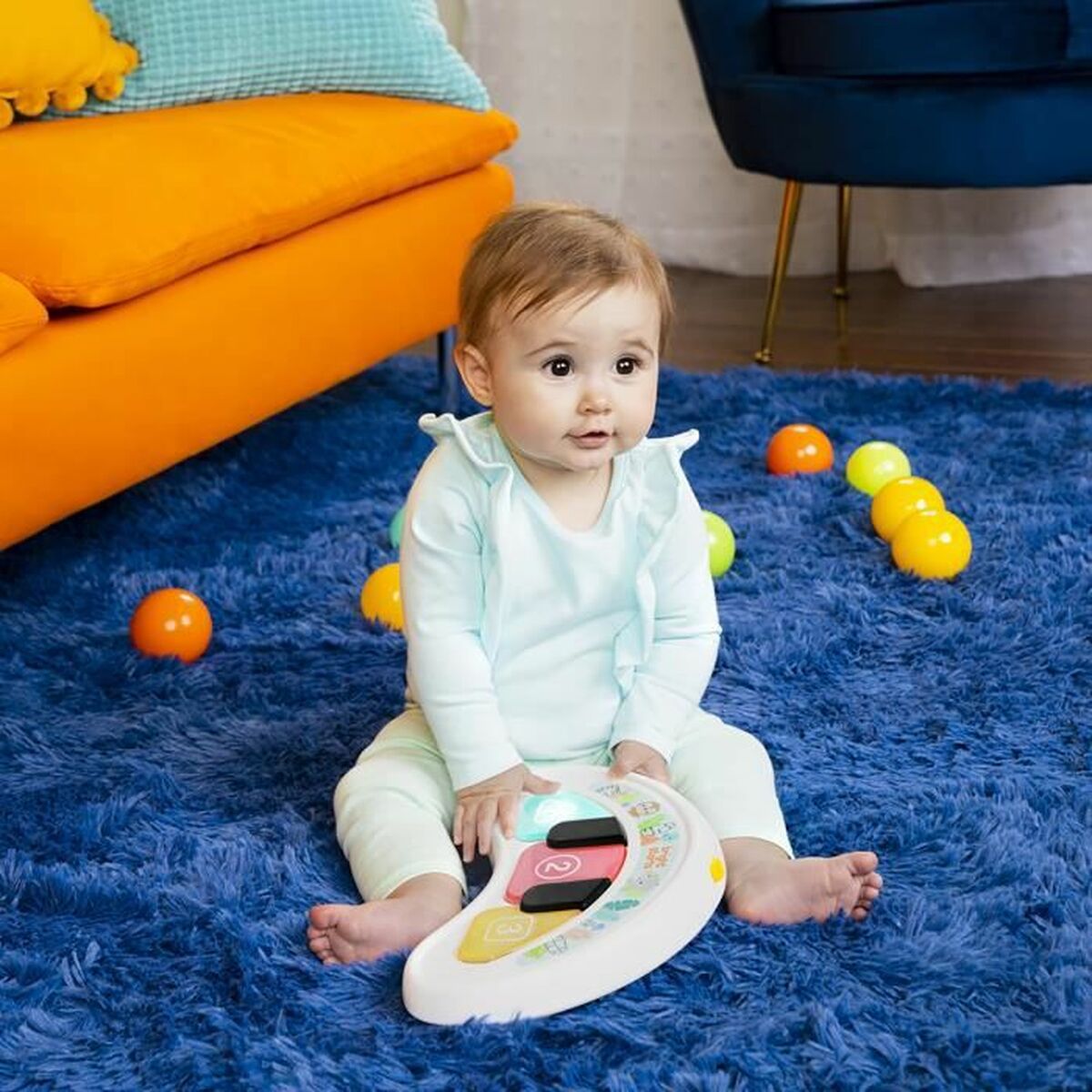 Aktivitetscentrum Bright Starts Tiny Trek 2 i 1 - 3