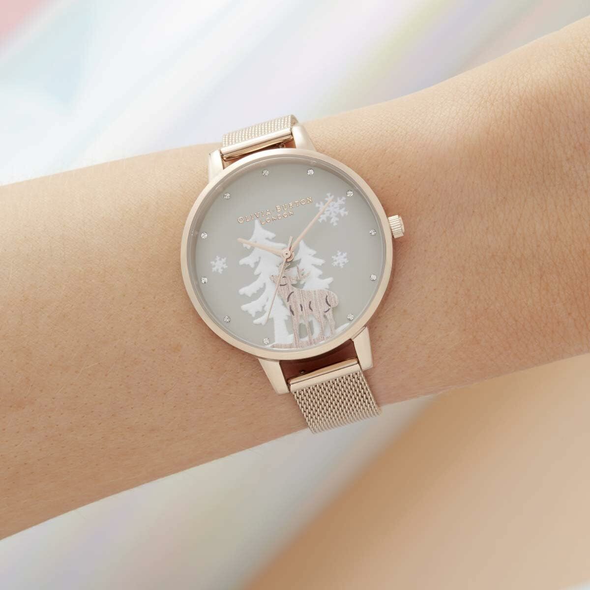 Damklocka Olivia Burton OB16AW01 (Ø 30 mm) - 5