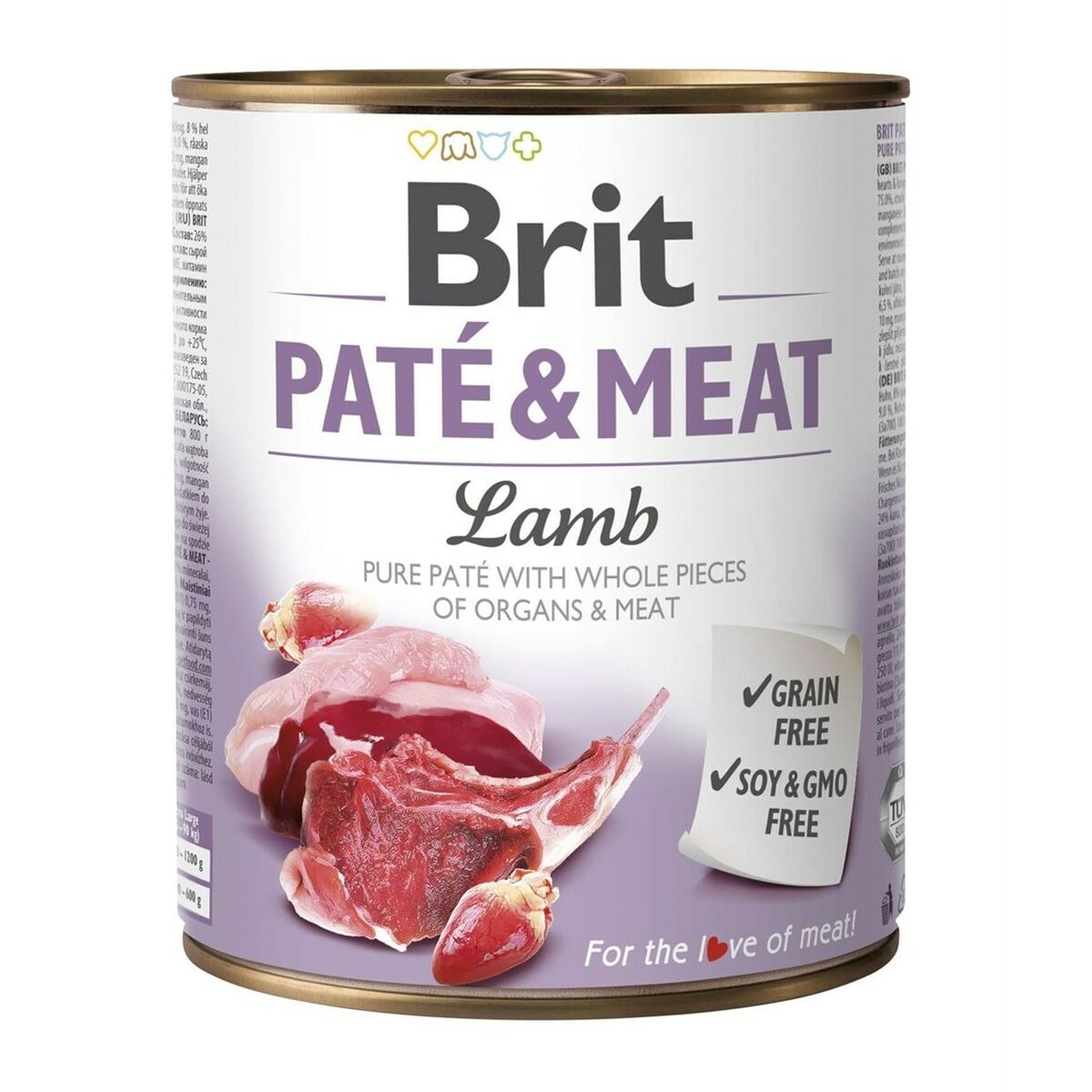 Våt mat Brit                                 Kyckling Lamm 800 g