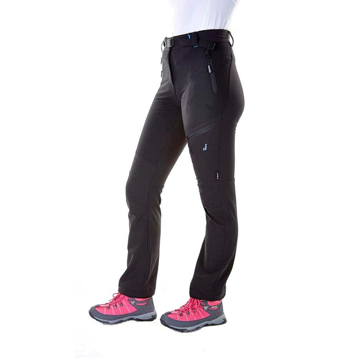 Långa träningsbyxor Joluvi Grå Kvinna - 2