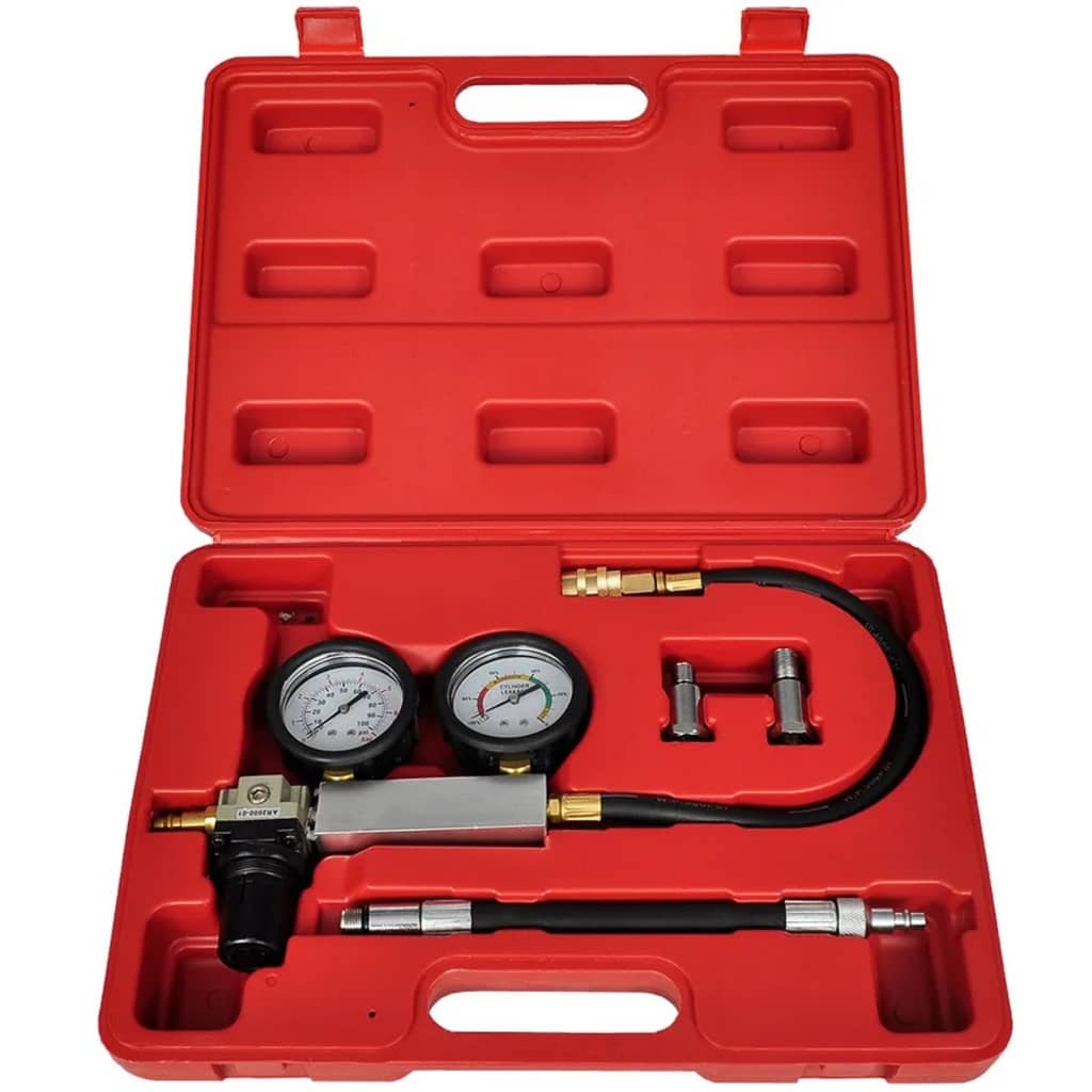 vidaXL Cylinderläckagetestare set - 2