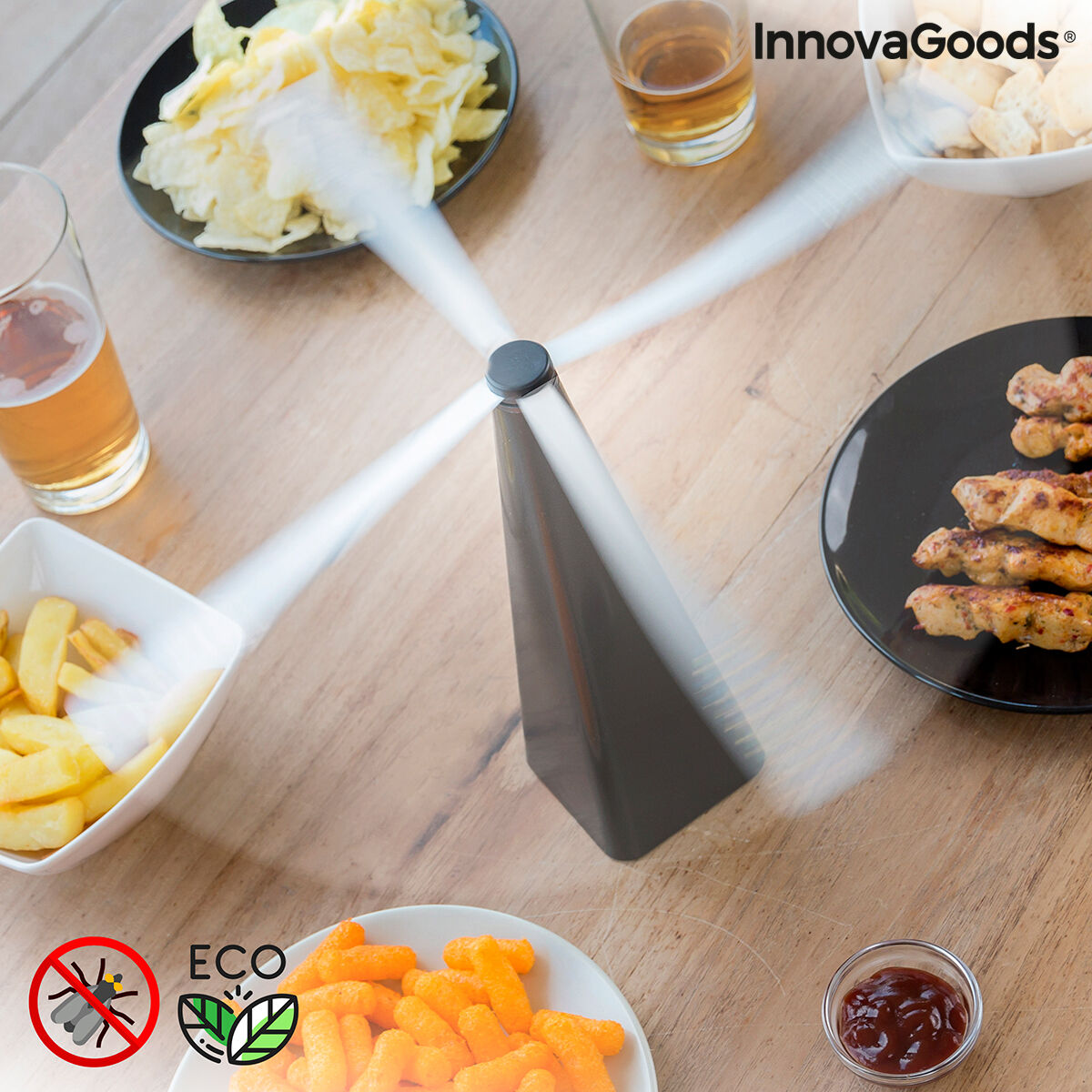 Miljövänlig flugrepeller InnovaGoods (Renoverade A)