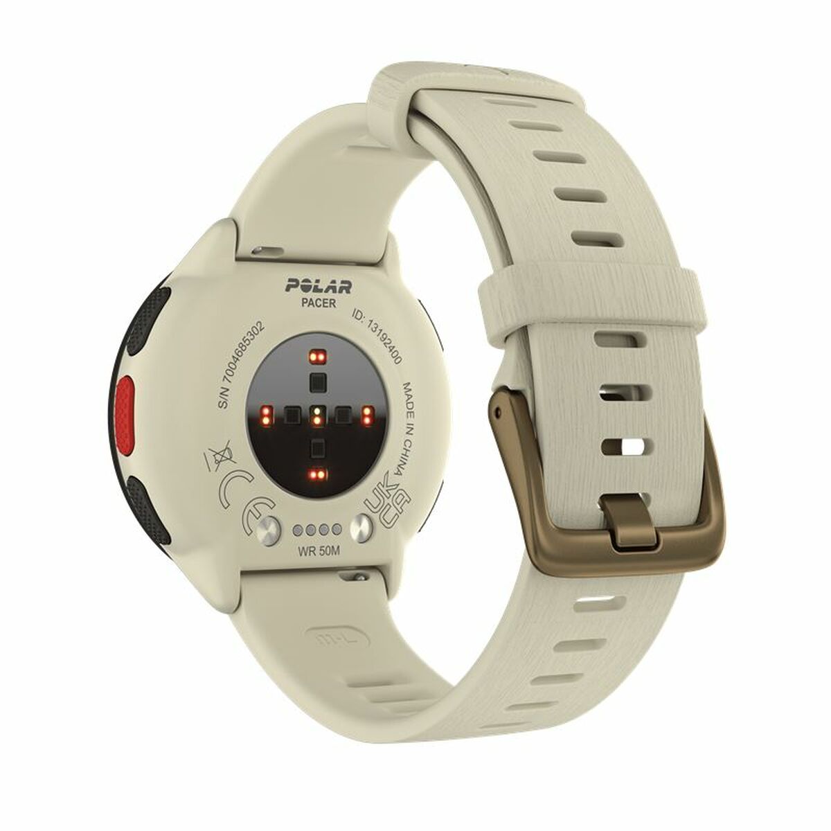 Klocka Sportig Polar Pacer Beige (Ø 45 mm) - 3