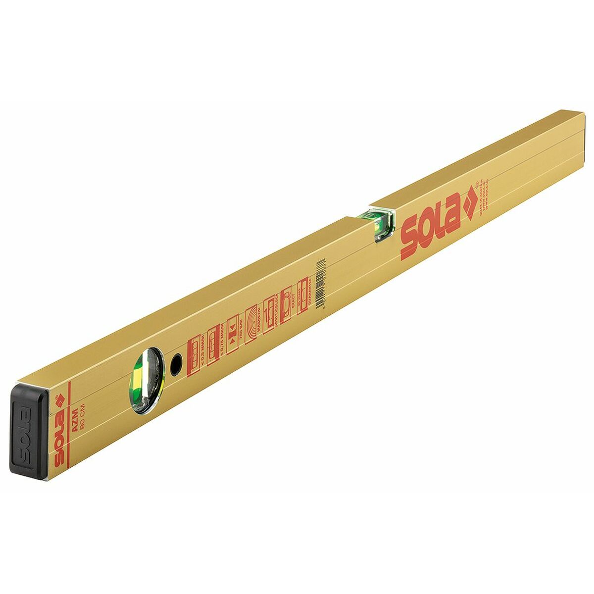 Vattenpass SOLA AZM Aluminium 200 cm - 2