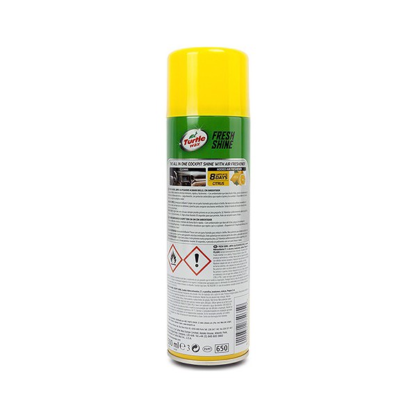 Rengöringsmedel för instrumentpaneler Turtle Wax 51982   Citron 500 ml 500 ml - 2