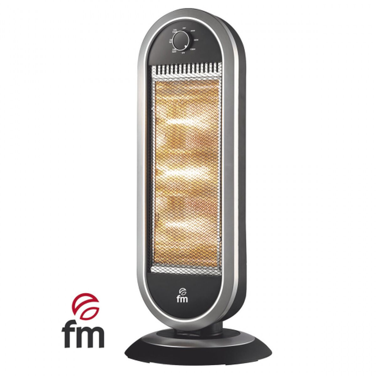 Värmeelement Grupo FM H30 Svart 1200 W - 2