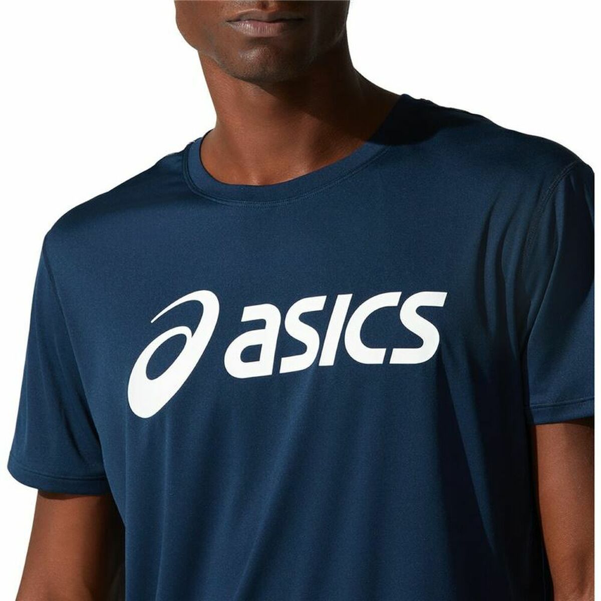 T-shirt med kortärm Herr Asics Core Marinblå - 4