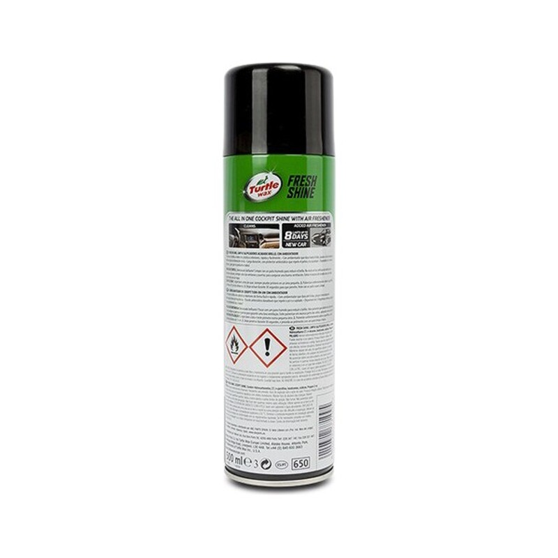 Rengöringsmedel för instrumentpaneler Turtle Wax TW51983 Fresh Shine 500 ml - 4