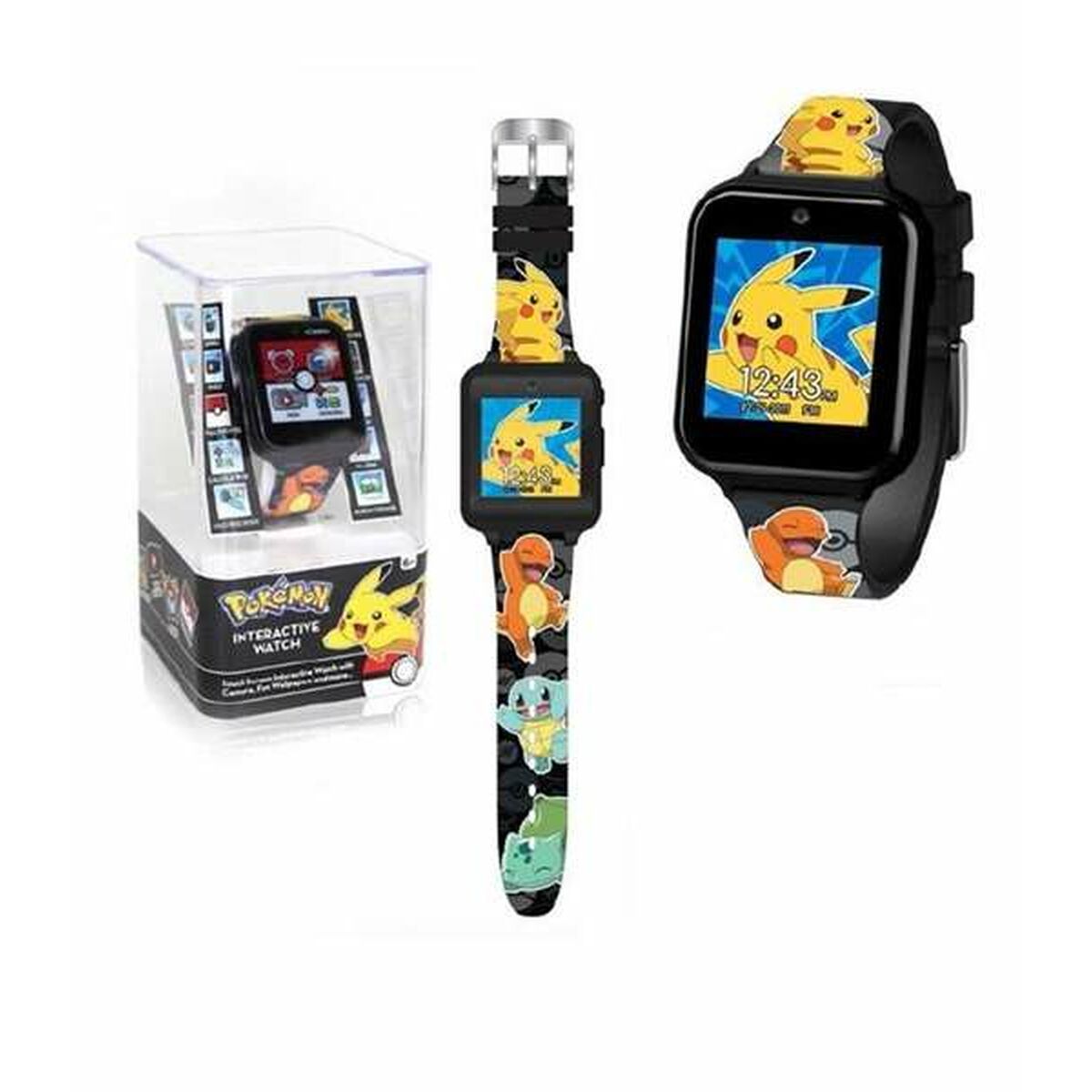 Barnklocka Pokémon Interaktivt 4 x 1,30 x 1 cm