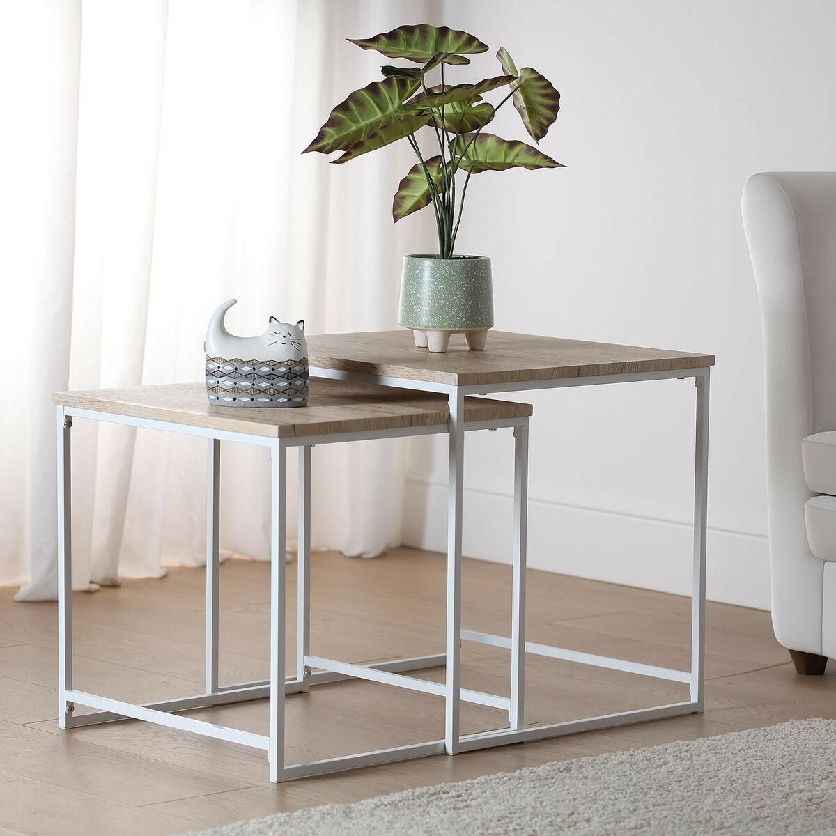 Prydnadsfigur Versa Vit Katt - 2