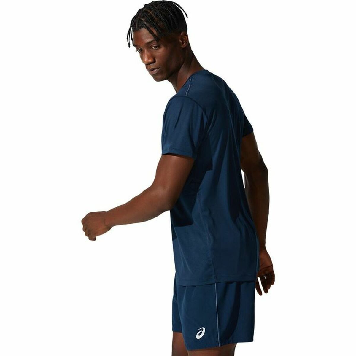 T-shirt med kortärm Herr Asics Core Marinblå - 3