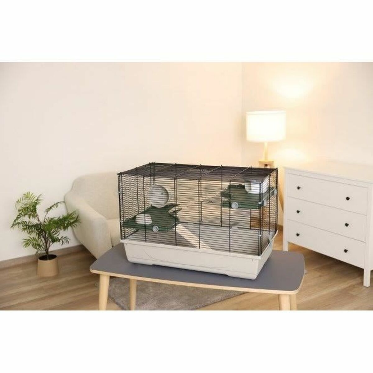 Hamsterbur Kerbl Metall (3 Delar) - 6