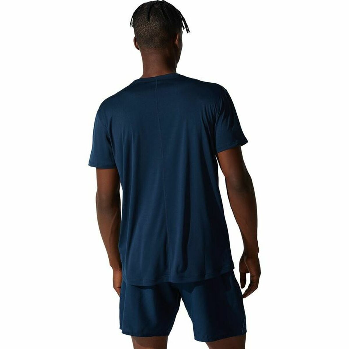 T-shirt med kortärm Herr Asics Core Marinblå - 2
