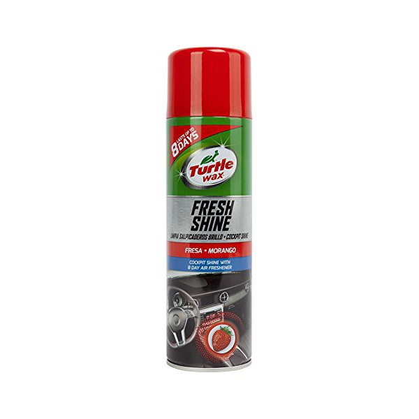 Rengöringsmedel för instrumentpaneler Turtle Wax TW51985 Fresh Shine   Jordgubbe 500 ml