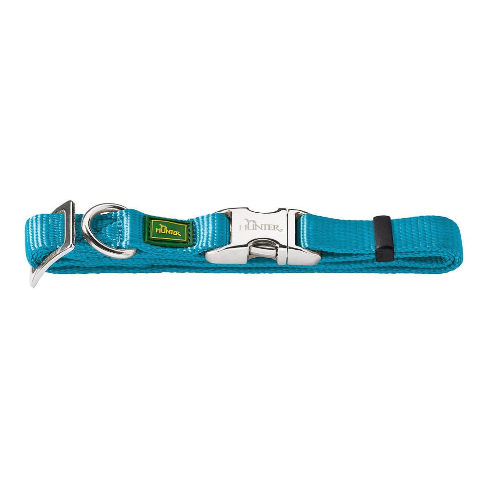 Hundhalsband Hunter Alu-Strong Turkos Storlek L (45-65 cm)
