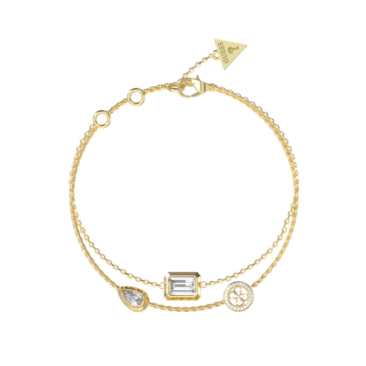 Damarmband Guess JUBB05237JWYGS Gyllene