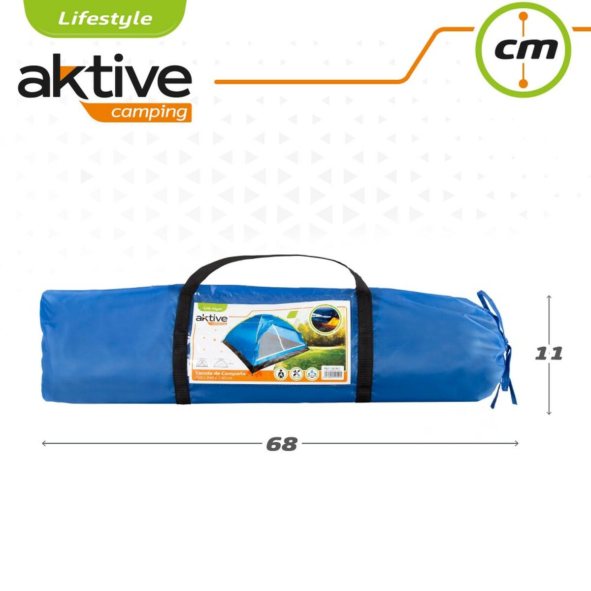 Lanthandel Aktive 4 personer 210 x 130 x 240 cm (4 antal) - 2