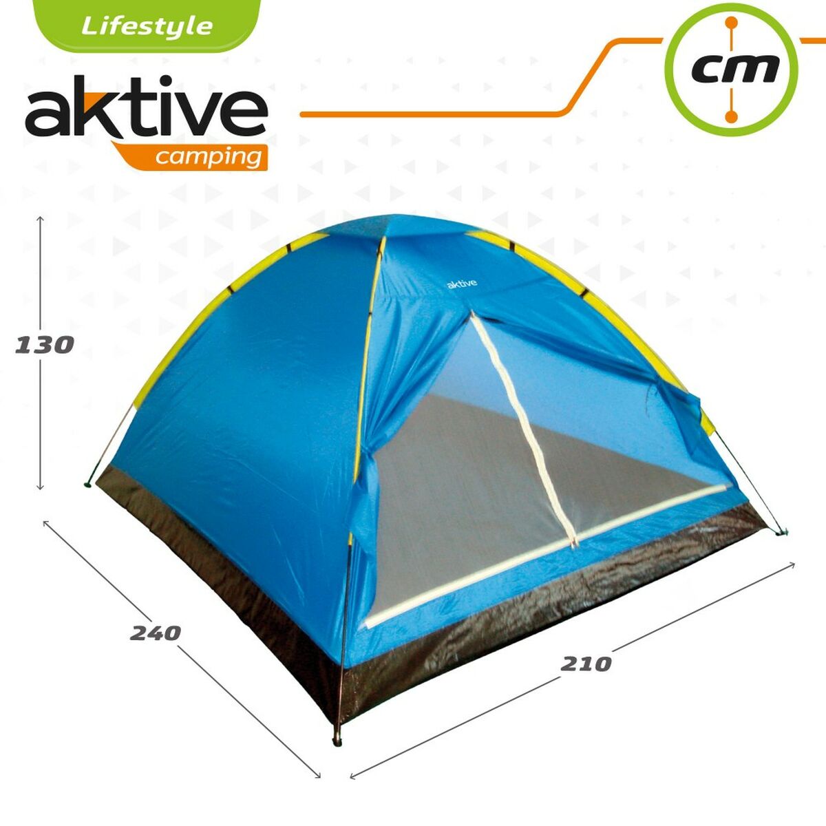 Lanthandel Aktive 4 personer 210 x 130 x 240 cm (4 antal) - 3
