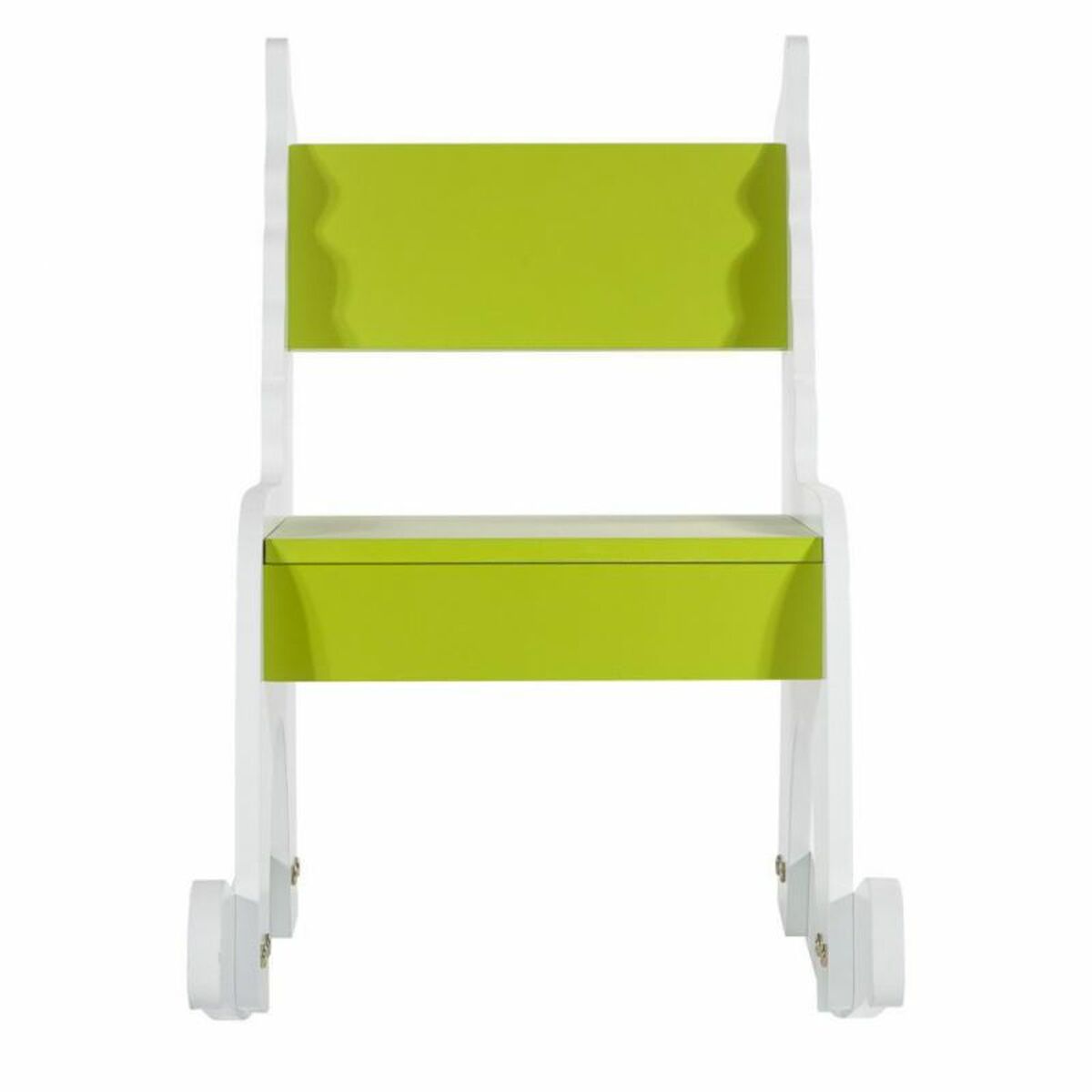 Gungstol Alexandra House Living Vit Grön Trä MDF 33 x 55 x 51,5 cm Barn Giraff - 2
