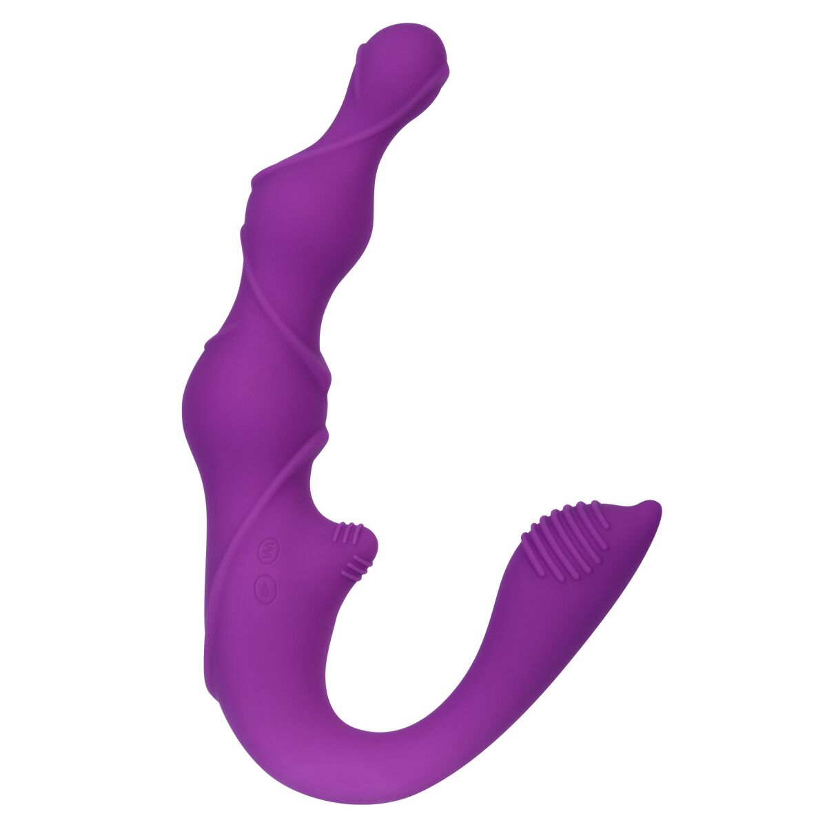 Dubbelvibrator Dual Stimulation Vibe Evolved Come Together Rosa - 2
