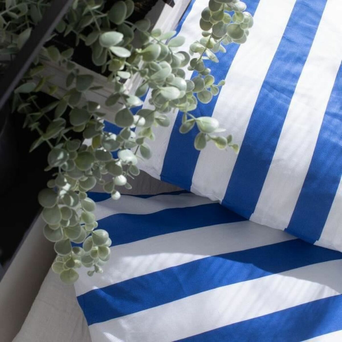 Påslakan TODAY Summer Stripes Blå 240 x 220 cm - 4
