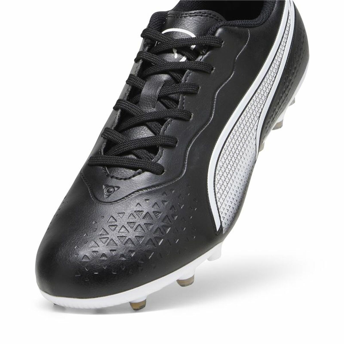 Multi-dubbade fotbollsskor för vuxna Puma King Match MG Svart - 4