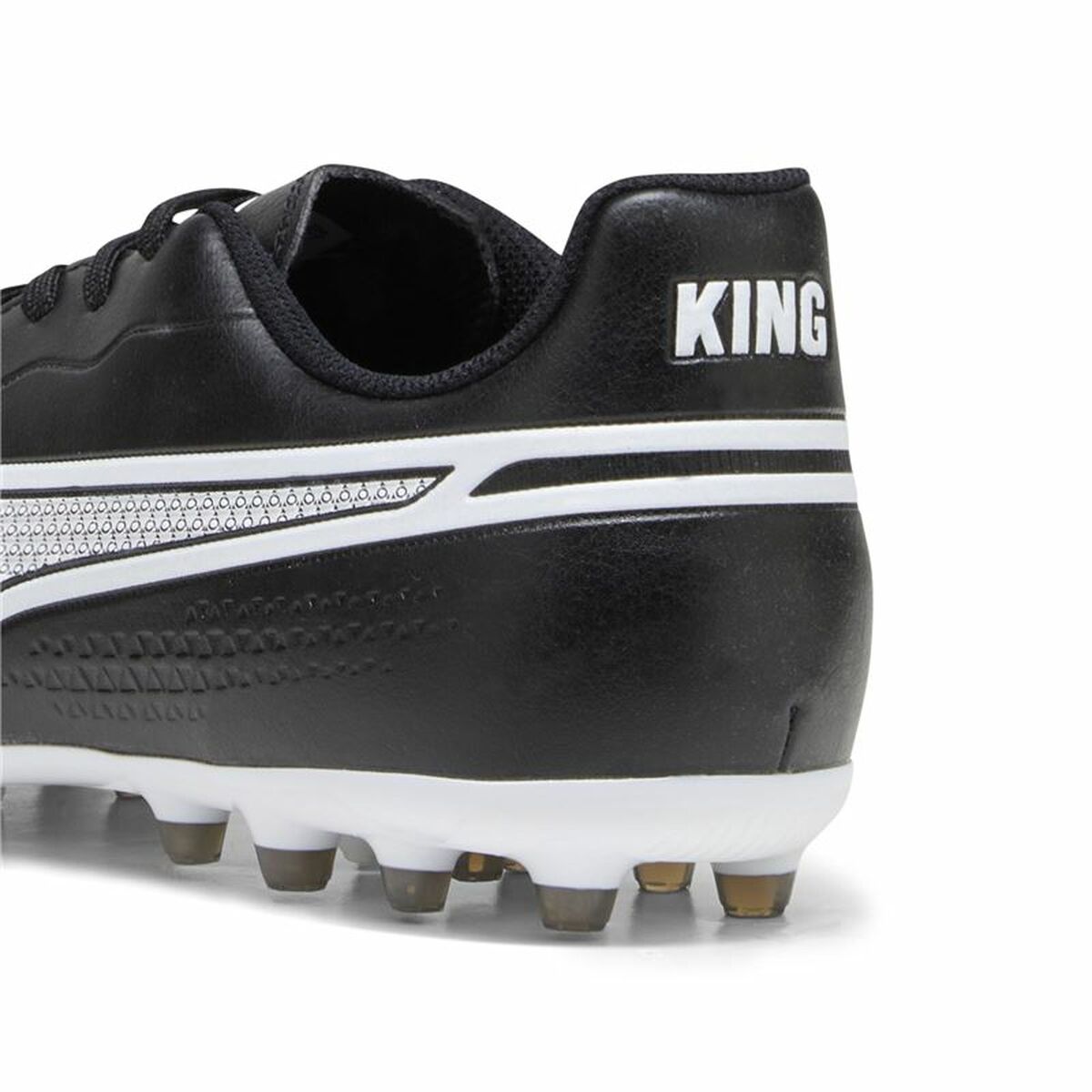 Multi-dubbade fotbollsskor för vuxna Puma King Match MG Svart - 5