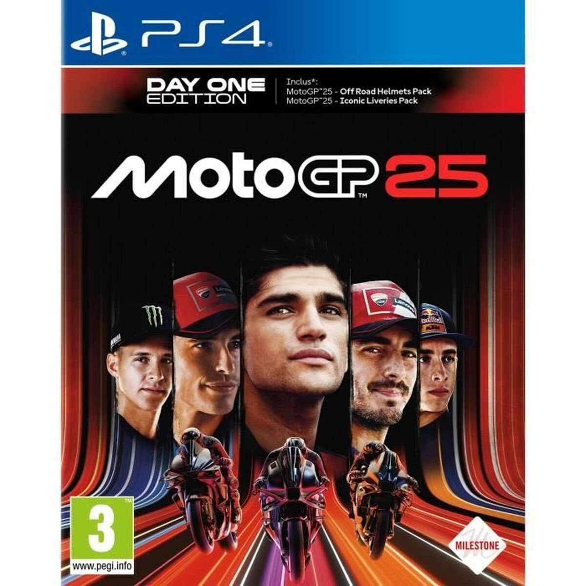 PlayStation 4 Videospel Milestone MotoGP25