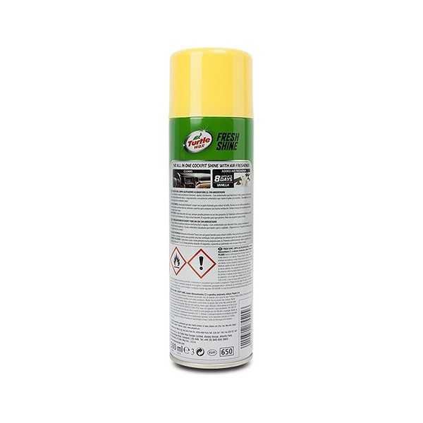 Rengöringsmedel för instrumentpaneler Turtle Wax TW51986 Fresh Shine   Vanilj 500 ml - 2