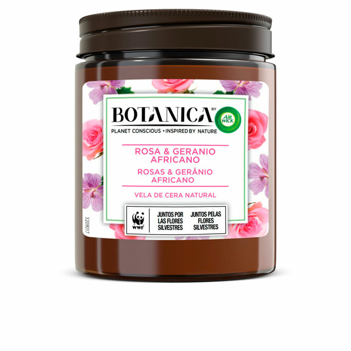 Doftljus Air Wick Botanica Pelargon Rosor 205 g - 2