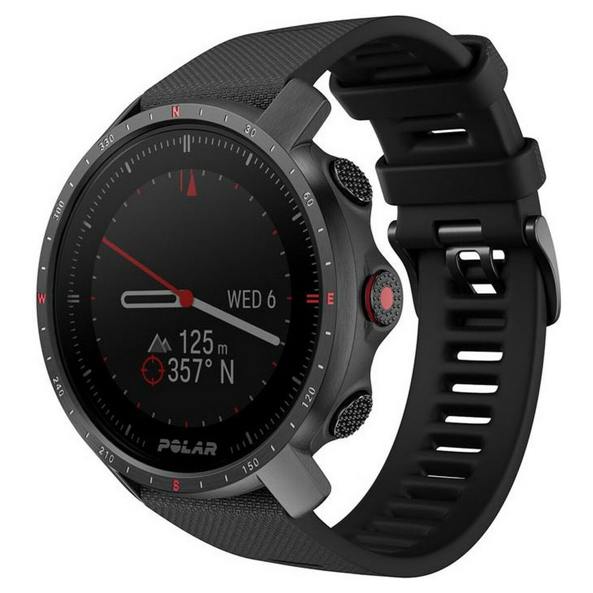 Smartklocka Polar Svart
