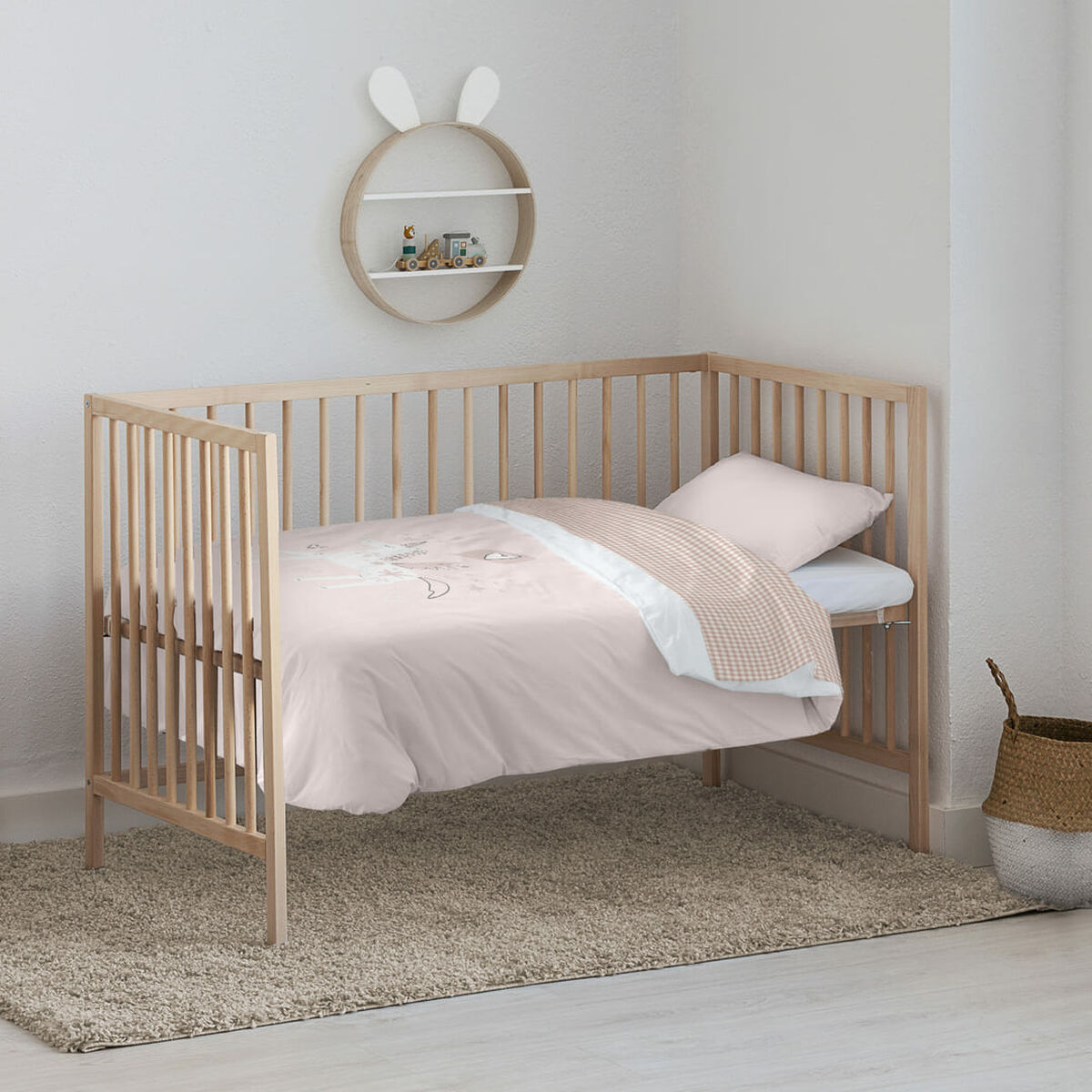 Quiltat täcke för spjälsäng Kids&Cotton Yannick 115 x 145 cm - 2