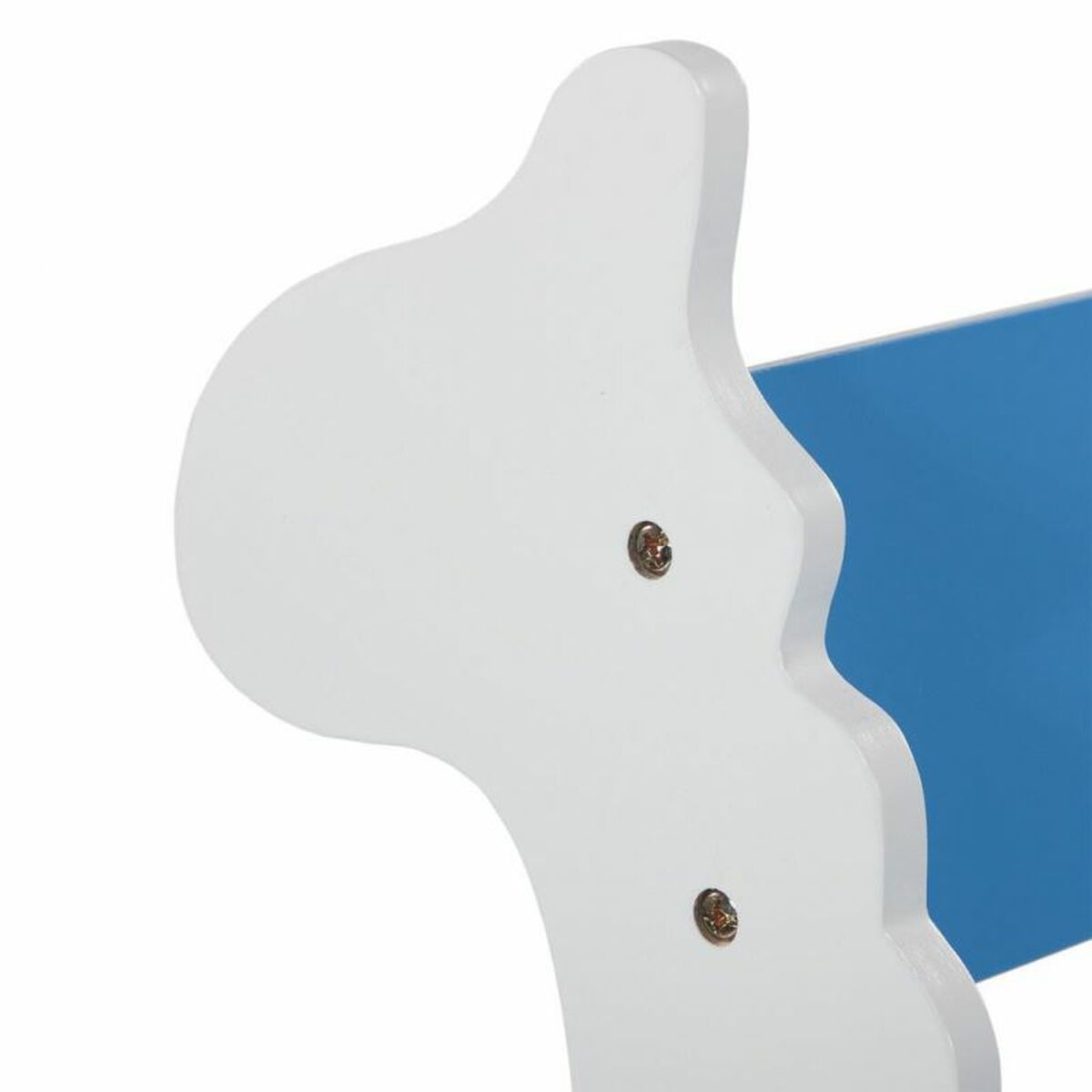 Gungstol Alexandra House Living Blå Vit Trä MDF 33 x 55 x 51,5 cm Barn Giraff - 3
