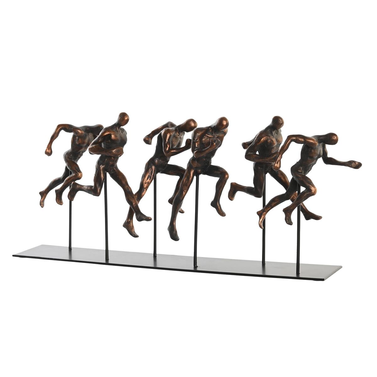 Prydnadsfigur DKD Home Decor Metall Koppar Harts Modern (43 x 11,5 x 19 cm) - 3